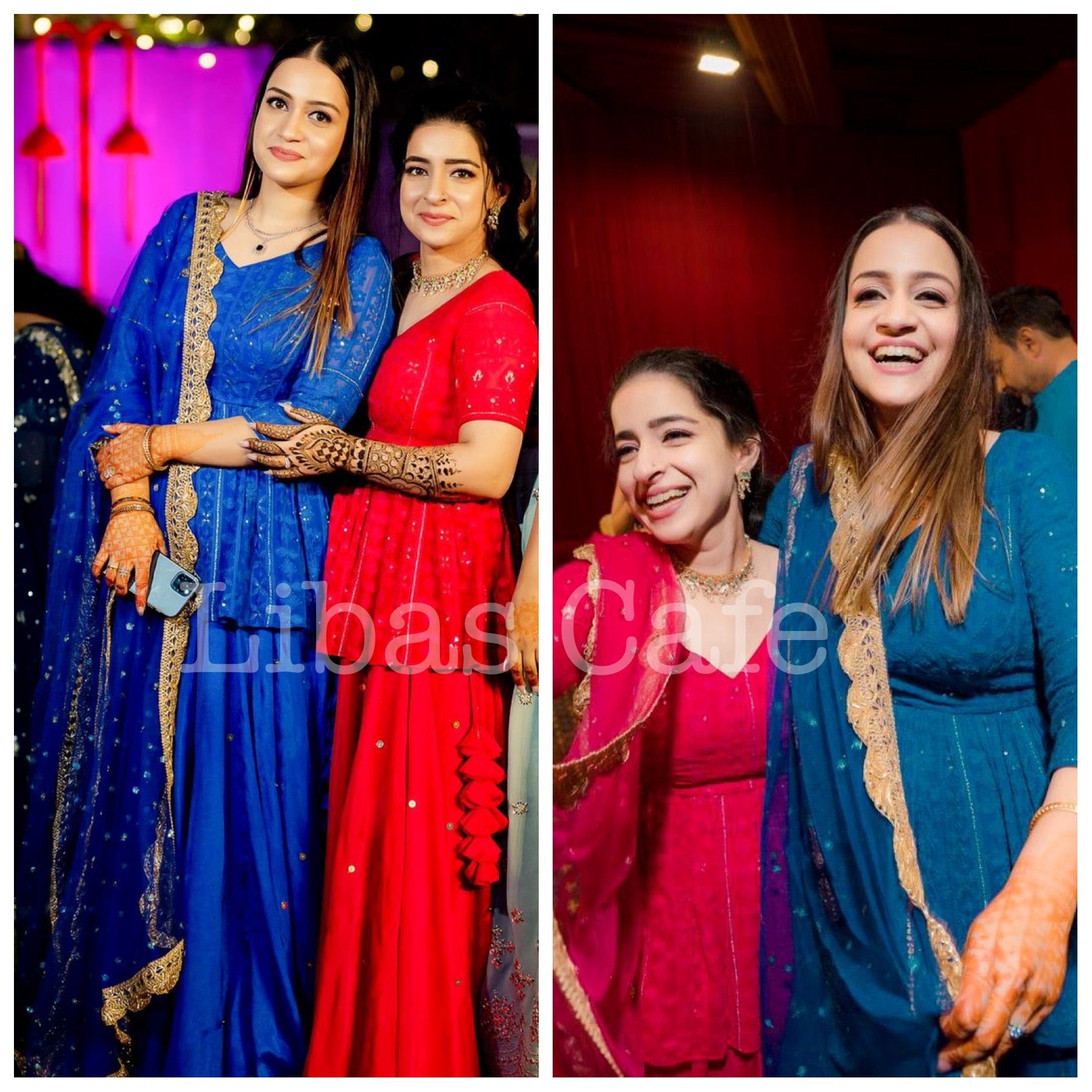 Client Sisters Duo In Lakhnavi Peplum Lehenga